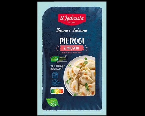 [rc03-616] Pierogi z mięsem 400g - U Jedrusia