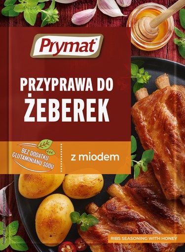 [00160] Prymat Przyprawa do żeberek z miodem 20g