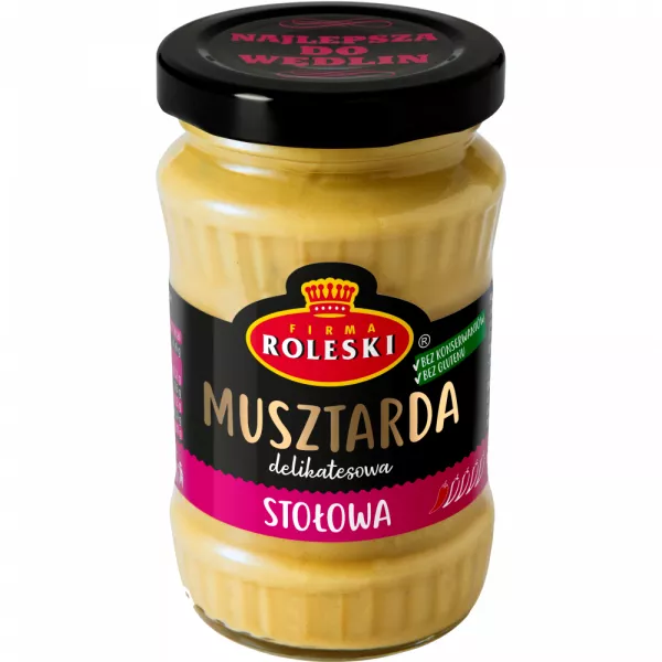 [r002-05-00048-r002-081] Musztarda Stołowa Roleski 175 g