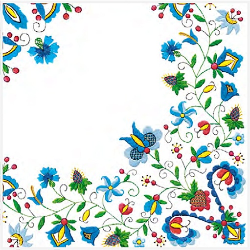 [999] Serwetki Papierowe Ludowe Kaszubskie SLOG 198-01