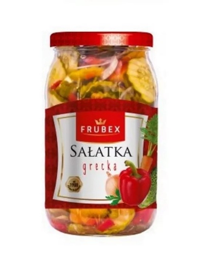 [r001-02-00005-r001-012] Sałatka Grecka 850g - Frubex