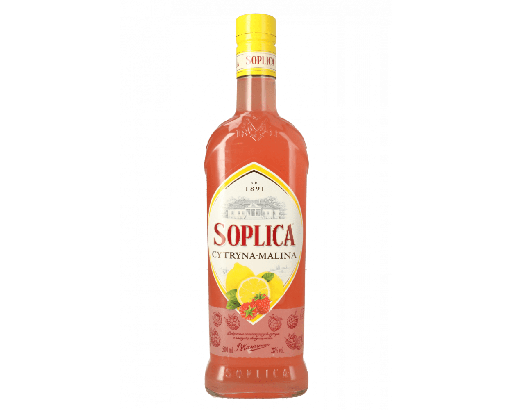 [r011-01-00430-V120] Soplica Citron Framboise 28% 500 ml