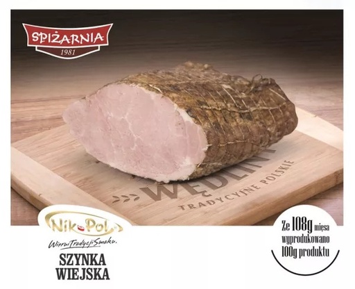 [rc01-01-00488-rc01-530] Szynka Wiejska Nik Pol 1,2 kg