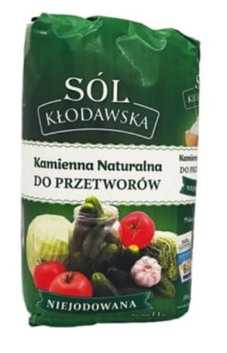 Sól Kłodawska Kamienna spożywcza niejodowana 1,1kg