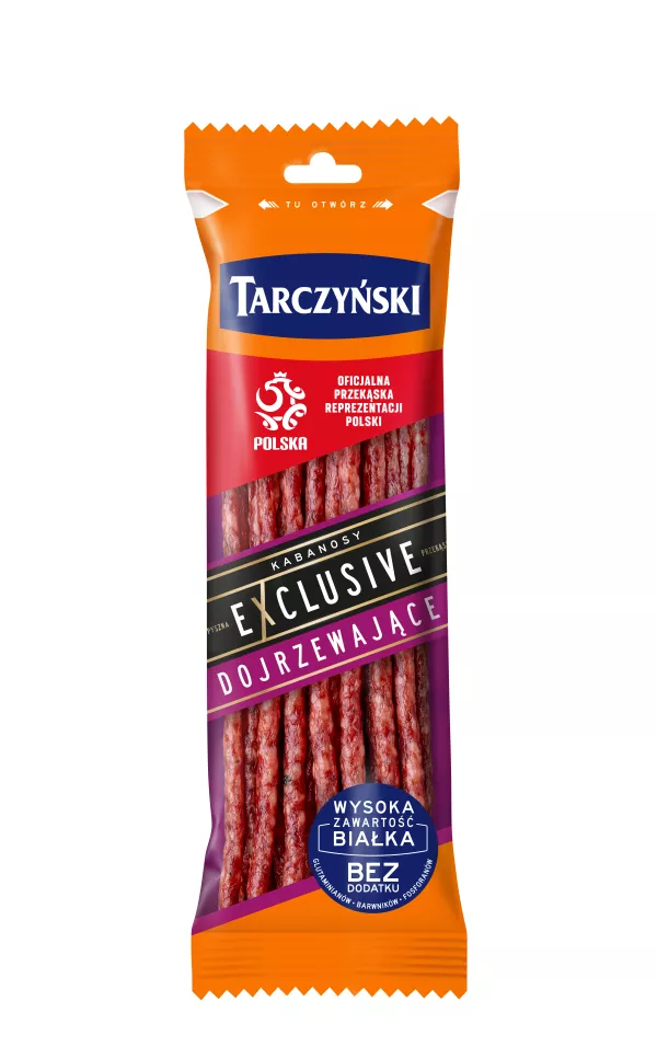 [rc03-04-00571-rc04-674] Kabanos Exclusive dojrzewający Tarczyński 90 g