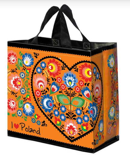 [00320-5] Torba 24L Folk Pomarańczowa