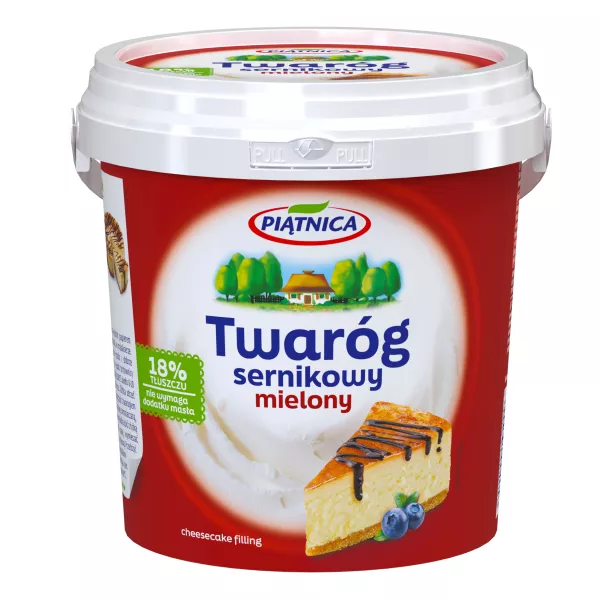[rc03-02-00549-rc03-576] Twaróg Sernikowy Mielony Piątnica 1 kg