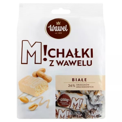[r006-01-00229-r006-286] Wawel Michałki bonbons blancs 245g