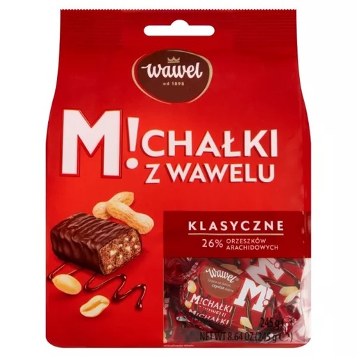 [r006-01-00230-r006-287] Wawel Michałki Classiques Bonbons au chocolat 245g