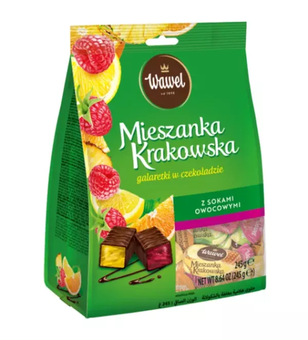 [r006-01-00231-r006-289] Wawel Mélange Krakowska Gelées en Chocolat 245 g