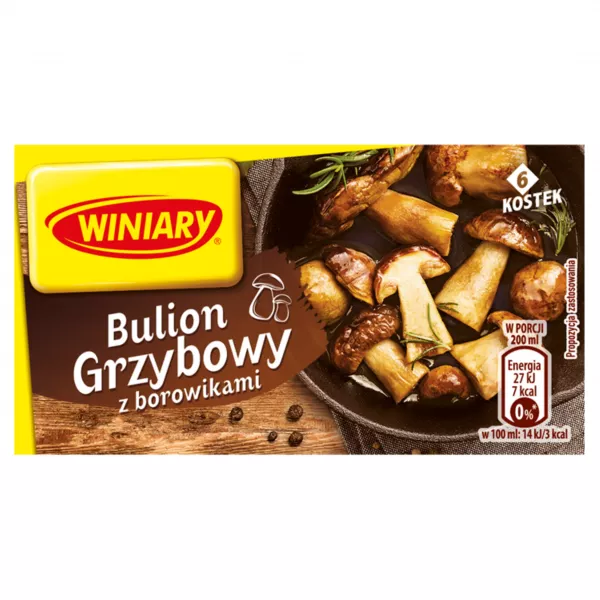 [r004-04-00140-r004-194] Bulion Grzybowy z Borowikami Winiary 60 g