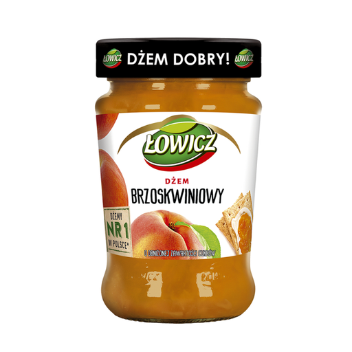 [r003-07-00105-r003-142] Confiture de pêches Łowicz 280g