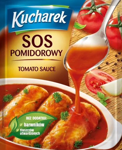 [r004-07-00160-] Sos w Proszku Pomidorowy 33g Kucharek