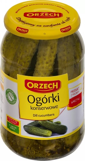 Ogórki konserwowe Orzech 830 g