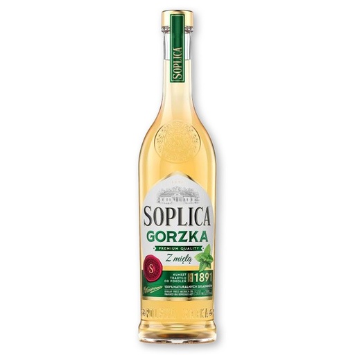 [r011-01-00437-v136] Soplica Vodka amère à la menthe 28% 500ml