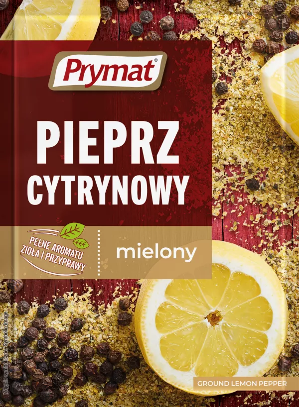 [r005-01-00216-] Mieszanka Przypraw Pieprz Cytrynowy Prymat 20 g